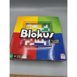 Blokus Board Game Mattel Family Strategy Game Complete 2-4 Players